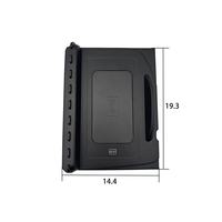 Chargeur sans fil pour voiture 15W, panneau de charge rapide pour console centrale, adaptateur pour Lexus NX 2022-2025, accessoires de voiture RHD