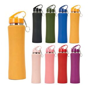 Insulated <b>Drink</b> Vessel for Outdoor <b>Sports</b> 600ml 750ml Stainless Steel Double Wall Vacuum Flask Straw Lid Custom Logo Available - Product Image 5
