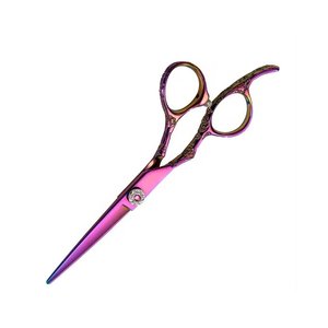 Ciseaux de barbier de qualité supérieure en acier inoxydable, ciseaux à cheveux avec logo personnalisé pour usage en salon - Product Image 5