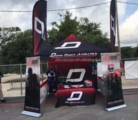 Gazebo commercial sur mesure pour la promotion de marques et les événements sportifs