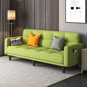 <span class=keywords><strong>Canapé</strong></span>-lit <span class=keywords><strong>convertible</strong></span> moderne en tissu 2-en-1, simple ou double, pliable, pour petit salon, appartement ou maison <span class=keywords><strong>de</strong></span> location - Product Image 3