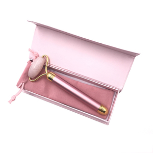 VIBRADOR ELÉCTRICO masajeador Facial 24K oro belleza energía <span class=keywords><strong>Bar</strong></span> Natural Jade piedra de <span class=keywords><strong>Bar</strong></span> de belleza para <span class=keywords><strong>la</strong></span> cara de elevación - Product Image 1