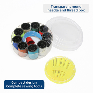 JP Household Portable Mini <strong>Sewing</strong> and Knitting <strong>Tool</strong> Storage Box Multi-Function Plastic <strong>Sewing</strong> Set <strong>Case</strong> - Product Image 3