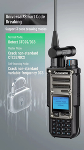 Quansheng TK11 Walkie Talkie 10W không khí ban nhạc đài phát thanh Loại C phí UHF VHF DTMF FM <span class=keywords><strong>Scrambler</strong></span> noaa Tần số không dây hai cách phát thanh - Product Image 5