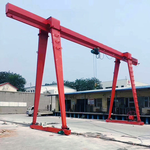 Grúa pórtico monoviga para reparación de astilleros, elevador de materiales marinos, grúa pórtico móvil sobre rieles de 10t, 16t, 32t - Precio - Product Image 1