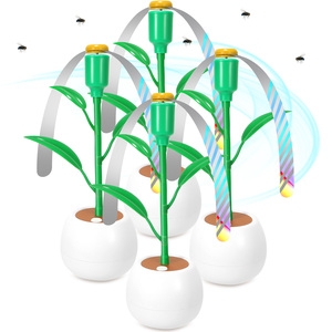 Tescat QY-19B quạt pin hình quả táo để giữ ruồi đi quạt chống ruồi nhỏ gọn cho bàn ăn & Dã ngoại ngoài trời - Product Image 1