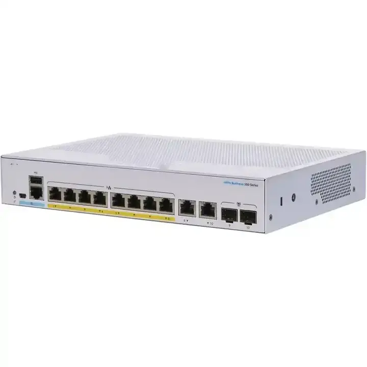 Ciscos kinh doanh CBS350-8P-E-2G-CN Quản Lý chuyển đổi 8 Port GE PoE + Thiết bị chuyển mạch