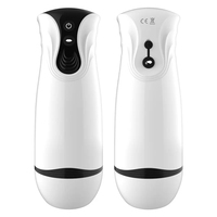 Masturbateur masculin automatique à 10 vibrations et voix, jouets sexuels pour adultes, rechargeable, vagin réaliste, vagin artificiel érotique