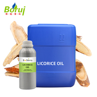Huile d'extrait de racine de réglisse 100% biologique, marque privée OEM, au meilleur prix pour les soins de la peau