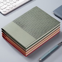 Regalo promocional Impresión personalizada Negocios PU Funda de cuero A5 Tapa dura Diario Fabricante Cuaderno con bolígrafo