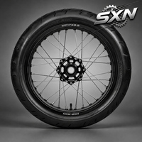 Kit de roues modifiées pour vélo électrique 17 pouces pour Sur-Ron Ultra Bee Supermoto, pneus de route en aluminium CNC, pièces de jantes haute performance