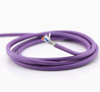 Câble coloré du microphone 24AWG, câble audio mono professionnel de microphone du stéréo OFC