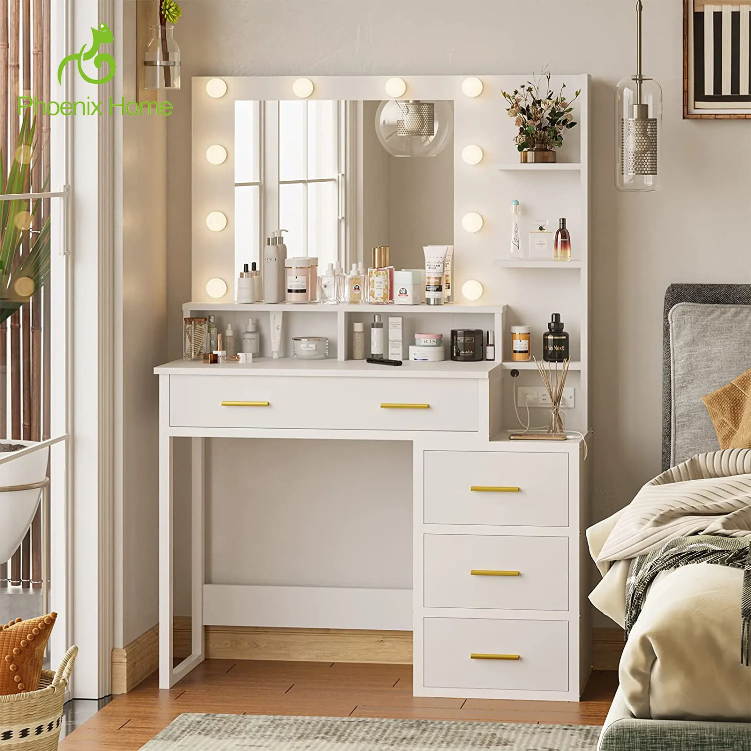 Amazon Black And Gold Dressing Table Chair Low Price Dressing