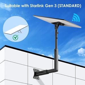 Support mural réglable Starlink Gen3 avec bras télescopique, résistant à la rouille et aux intempéries, pour <span class=keywords><strong>kit</strong></span> Starlink Gen3 V4 - Product Image 5