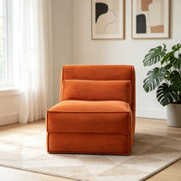Traditionelles Klappbares und Komprimierbares Schlafsofa Sessel mit Memory-Schaum-Rahmen Stoffbezug für Wohnzimmer Schlafzimmer Einkaufszentrum Hotel