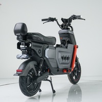 Venta al por Mayor de Motocicletas Eléctricas de 1000-2000W, Scooters Eléctricos para Adultos, Potente Motocicleta Eléctrica Urbana RU2