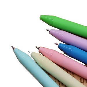 Affordable Rubber Coated OEM <b>Pens</b> - Multicolor Retractable Ballpoint with Custom Logo Bulk Plastic Stationery - Product Image 3