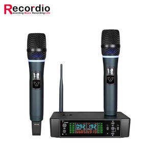 Microphone tout-<span class=keywords><strong>en</strong></span>-un rechargeable sans fil professionnel Recordio GAW-P128 Performance <span class=keywords><strong>en</strong></span> une à deux étapes Bobine mobile portable - Product Image 1