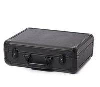 Fabricant de valises en aluminium noir, étuis de transport pour cartes sportives, étuis en mousse souple - Étuis à outils polyvalents