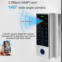 Interphone vidéo IP multifonction Secukey, interphone vidéo TCP, sonnette vidéo IP PoE, clavier d'accès