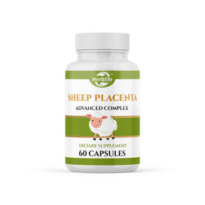 Capsule Morbide di Estratto di Placenta di Pecora Liofilizzata, Integratore Alimentare OEM con Etichetta Privata di Fabbrica - Product Image 1