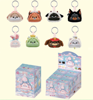 Molynk UNIGO Porte-clés en peluche souple à remontée lente, en PU, mignon, anti-stress, unisexe, cadeau pour amis