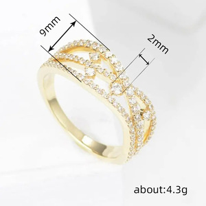Anello Vintage Romano Traforato da Donna con Stella, Gioiello alla Moda da Indossare sul Dito - Product Image 4