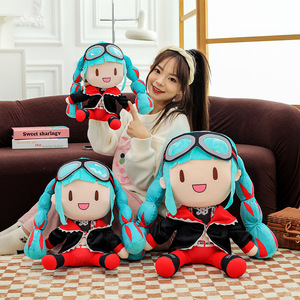 Juguetes de Peluche Personalizados de la Serie Hatsuneed Mikued, Rellenos de Algodón PP, <span class=keywords><strong>Almohada</strong></span> Antiestrés con Muñeca para Agarrar - Product Image 2