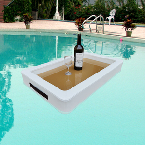 Bandeja Flotante de EVA para Piscina, Mesa de Comida para Exteriores, <span class=keywords><strong>Club</strong></span> Acuático, Grande y de Lujo - Product Image 2