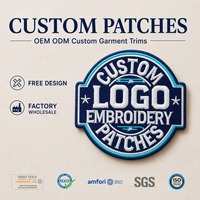 Fabricant de patchs personnalisés brodés, badges 3D, emblèmes en tissu sergé et motifs brodés pour vêtements de sport et maillots d'équipe