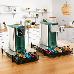 45 Vỏ Kim Loại Nespresso Vertuo Viên Nang K Cốc Cà Phê Viên Nang Chủ Ngăn Kéo Giá Hiển Thị Đứng - Product Image 6