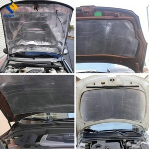 10mm d'épaisseur insonorisant isolation de <span class=keywords><strong>voiture</strong></span> bouclier <span class=keywords><strong>thermique</strong></span> automobile tapis auto-adhésif avec <span class=keywords><strong>rouleau</strong></span> de roue - Product Image 4