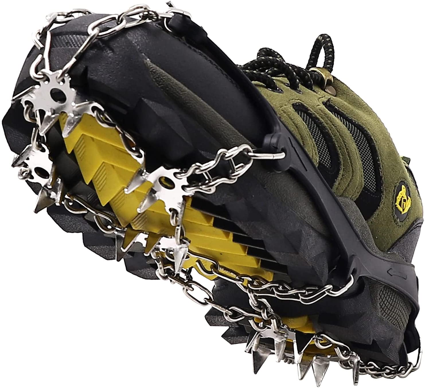 50 Stück Edelstahl Schuhspikes Für Schnee Und Eis - Rutschfeste Krallen Mit Hoher Stabilität Für Winterwandern & Outdoor