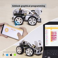 Kit Robotique Raspberry Pi 4B 3B+ avec Caméra de Vision IA, Wi-Fi et Python pour l'Intelligence Artificielle