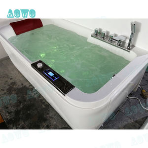 Bain à remous extérieur en acrylique de luxe pour 1 personne, jacuzzi, idromassaggio, bain à remous individuel - Product Image 4