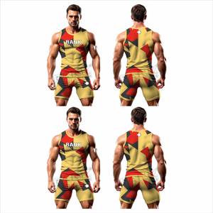 Conjuntos de Rash Guard para Hombre de Material Duradero de Alta Calidad, Ropa Deportiva con Diseño Personalizado, Precio al por Mayor - Product Image 6