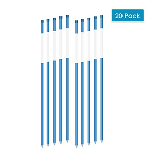 Marcadores de calzada de 48 pulgadas de alta calidad, productos de varilla de calzada sólida de fibra de vidrio, suministro de fábrica azul, verde y amarillo - Product Image 2