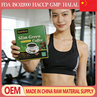 Café Instantané Régime Naturel 180g Chocolat Sucre Boîte Minceur Garcinia Cambogia Ginseng Contrôle Ganoderma Matcha Café Vert