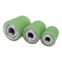 Convoyeur en caoutchouc polyuréthane taille personnalisée entraînement roues en silicone rouleau tendeur doublé polyuréthane coupe résistant à l'usure haute