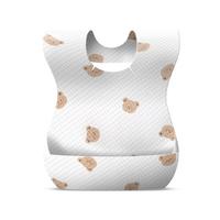 Bavoirs jetables non tissés absorbants et sains pour bébés et tout-petits, parfaits pour l'alimentation et les voyages – Vente chaude