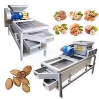 Machine automatique de décorticage de noyau d'abricot d'épluchage d'amande de fissuration de noisette d'équipement commercial