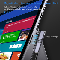 Adaptateur de charge de surface USB C femelle vers adaptateur de chargeur magnétique de surface 102W 4A 15V compatible avec l'ordinateur portable Microsoft Surface