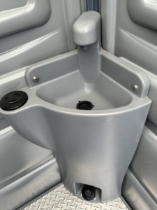 WALTOR Toilettes portables de luxe entièrement équipées, écologiques et durables, toilettes mobiles en plastique pour les situations d'urgence, pour une utilisation en extérieur, au bureau/au magasin - Product Image 3