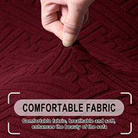 Housse de canapé sectionnel moderne antidérapante tout-en-un en tissu d'ameublement – Funda Para Sofa