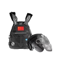 Ensemble complet de gilets de tir laser CS réalistes avec gel d'eau, détection tactile, vote des scores en temps réel, pour enfants et adultes, activités de plein air