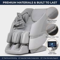 Kursi Pijat iRest Zero Gravity Full Body Massage Chair SL Track AI Smart 3D Shiatsu Recliner dengan Pemanas dan Roller Kaki untuk Pereda Nyeri Punggung di Rumah