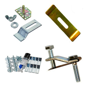 Bán buôn thép đá ốp góc Z <span class=keywords><strong>Bracket</strong></span> OEM hỗ trợ đá cẩm thạch Granite đá sửa chữa tấm bát đôi chìm hai - Product Image 1