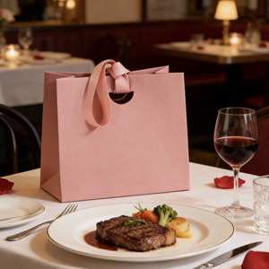 Bolsas de Compras de Lujo Personalizadas con Cinta de Seda, Nuevas Bolsas de Regalo de Papel sin Asas, Impresión Offset, Empaque para Joyería, Logotipo Personalizado - Product Image 6