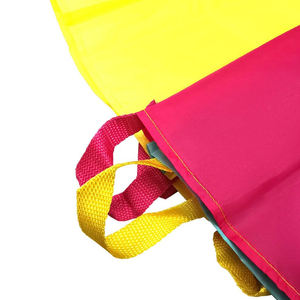 Parachutes de jeu personnalisables pour enfants 6FT, 10FT, 20FT avec poignées pour jeux intérieurs et extérieurs, cours de gym à l'école primaire, jardin - Product Image 5