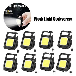 Hot Selling Mini Flashlight USB Portable Rechargeable Keychain Pocket Clip Outdoor Hiking Fishing Camping <b>Led</b> Work <b>Light</b> FX-WL00 - Product Image 3